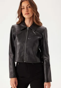 ONLY Onlamili L/S ZIP FAUX LEA JACK