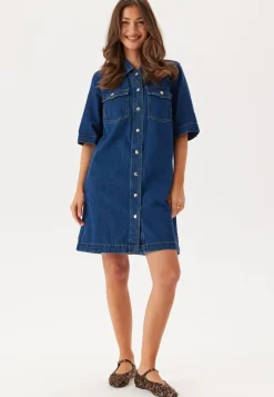 ONLY Onlbelle S/S BUTTON DRESS DNM