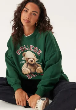 ONLY Onlbila L/S BEAR O-NECK SWT