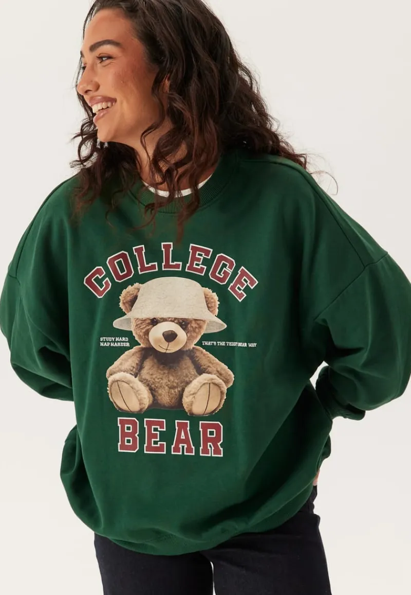 ONLY Onlbila L/S BEAR O-NECK SWT