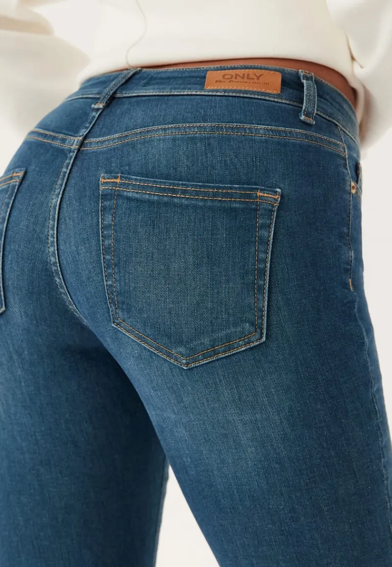 ONLY Onlblush Mid Flared Dnm Rea260