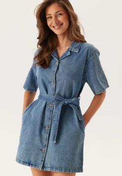 ONLY Onlellie Ss Mini Belt Dress