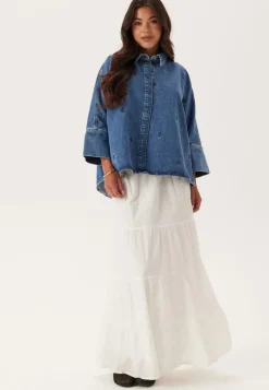 ONLY Onlgrace 3/4 HEART EMB DNM SHI