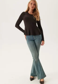 ONLY Onlkenya L/S PEPLUM TOP JRS PE