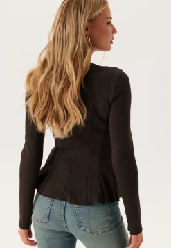 ONLY Onlkenya L/S PEPLUM TOP JRS PE