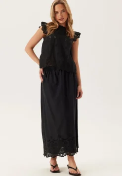 ONLY Onllou Life Emb Long Skirt