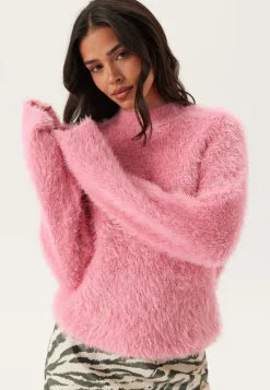 ONLY Onllulu Ls Rib Highneck Cc Knt