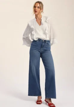 ONLY Onlmadison Blush HW Wide Denim