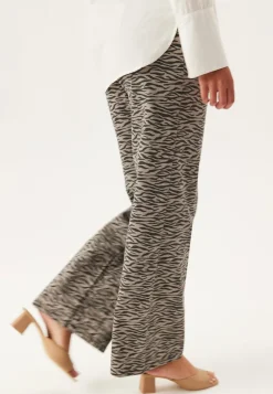 ONLY Onlmadison Hw Wide Animal Pant