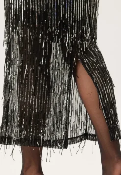 ONLY Onlspacy Hw Long Sequins Skirt