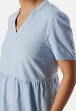 ONLY Onltiri-Caro V-Nec Lin Dress