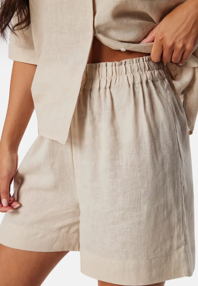 ONLY Onltokyo Linen Blend Shorts