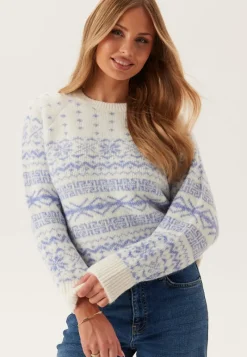 ONLY Onlxmas Nordic Ls O-neck Knt