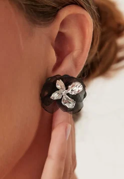 LILY AND ROSE Organza Botanical Earrings
