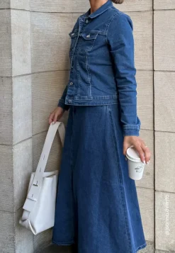 Pieces Pcabbi Mw A-shape Ankle Skirt