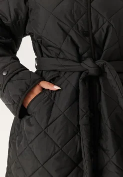 Pieces Pcemily Long Quilted Jacket