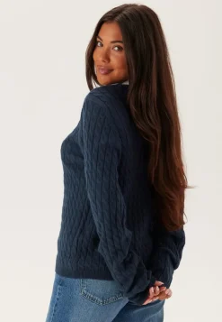 Pieces Pcfia Ls Cable Knit