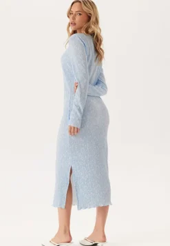 Pieces Pcflora Ls Midi Dress