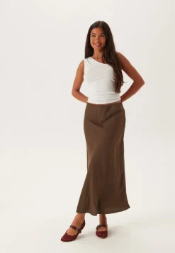 Pieces Pcfranan HW Midi Skirt