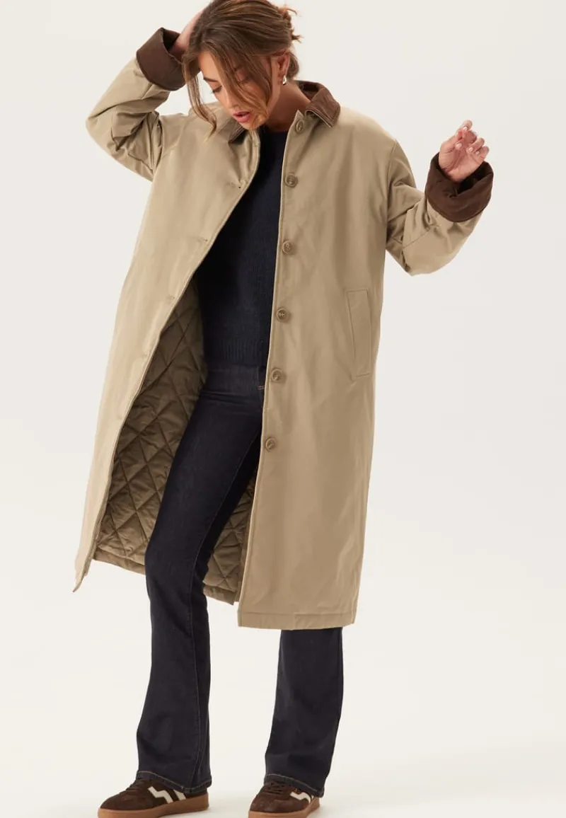 Pieces Pcjorma Long Corduroy Jacket