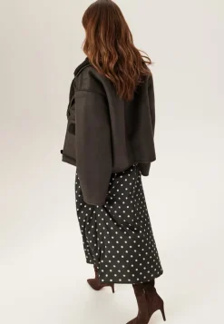 Pieces Pcjuno Coated Teddy Jacket