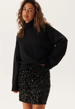 Pieces Pckam HW New Short Skirt