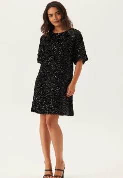 Pieces Pckam Ss Puff Sleeves Dress