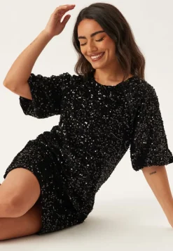 Pieces Pckam Ss Puff Sleeves Dress