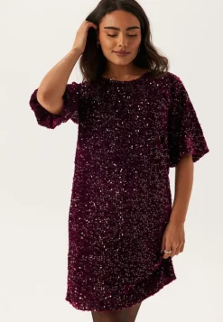 Pieces Pckam Ss Puff Sleeves Dress