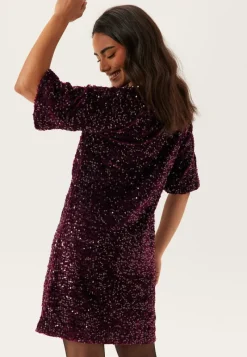 Pieces Pckam Ss Puff Sleeves Dress