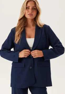 Pieces Pckamil Ls Loose Blazer