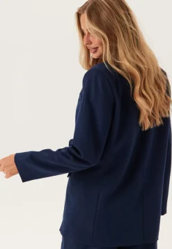 Pieces Pckamil Ls Loose Blazer