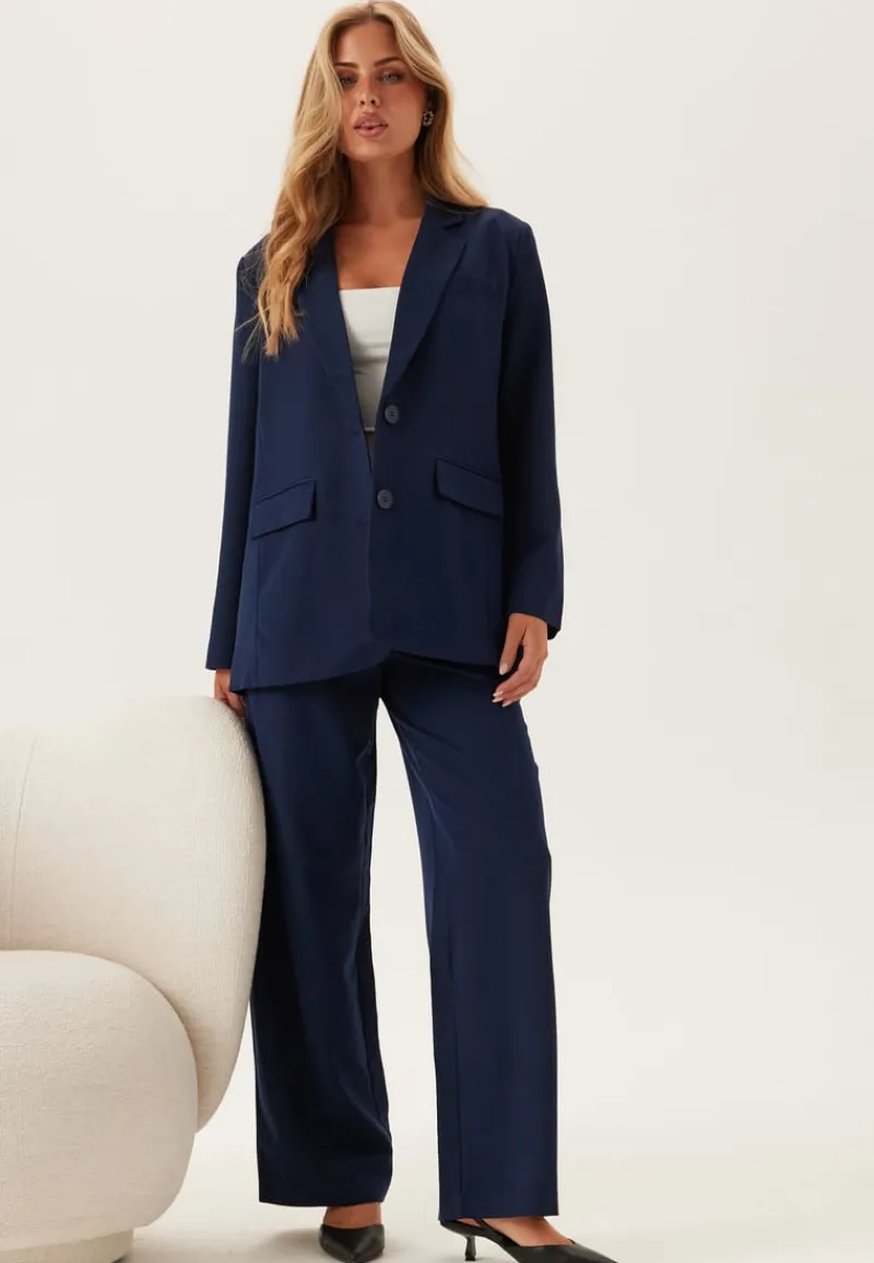 Pieces Pckamil Ls Loose Blazer