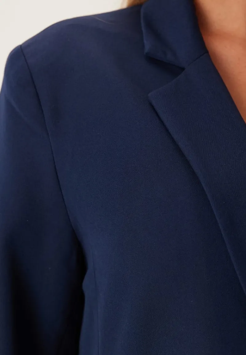 Pieces Pckamil Ls Loose Blazer