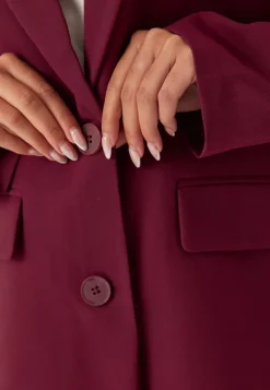 Pieces Pckamil Ls Loose Blazer