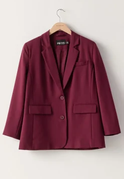 Pieces Pckamil Ls Loose Blazer