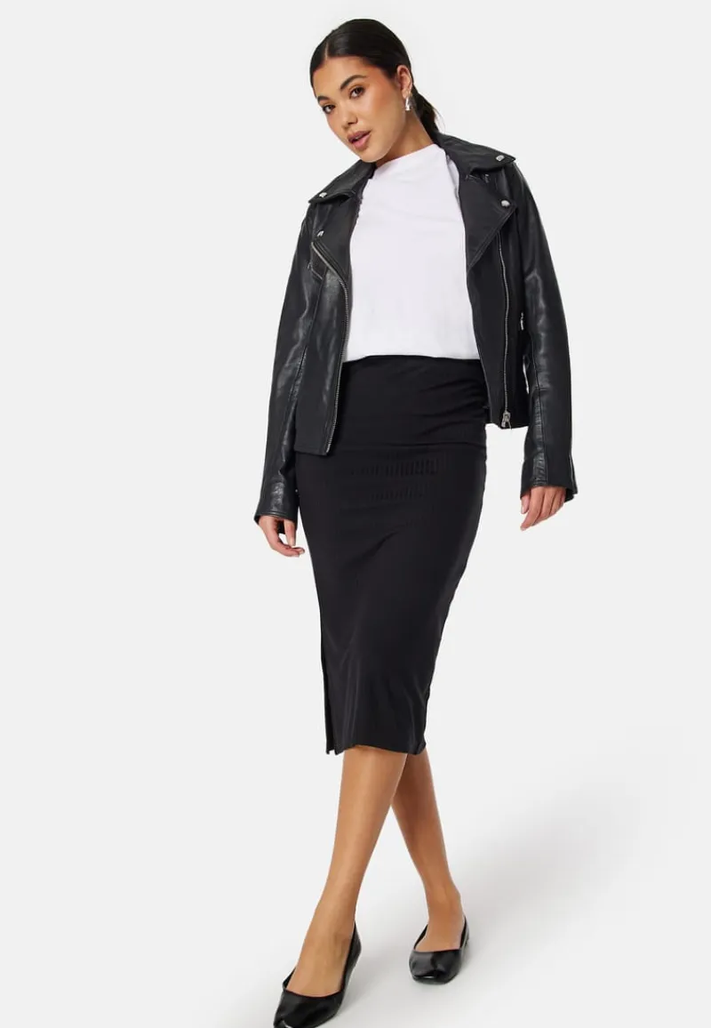 Pieces Pckylie MW Midi Skirt