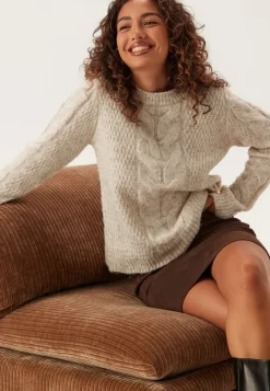 Pieces Pcnina Ls O-neck Knit