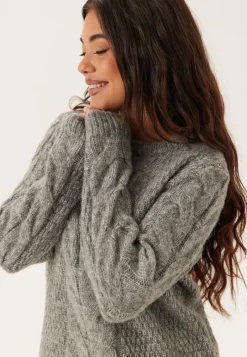 Pieces Pcnina Ls O-neck Knit