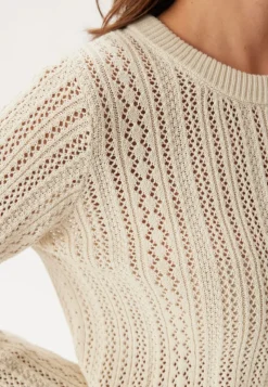 Pieces Pcnuka Ls O-neck Knit Dress