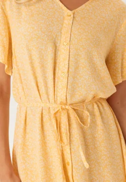 Pieces Pcnya Ss V-neck Midi Dress