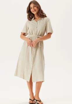 Pieces Pcpia 2/4 MIDI SHIRT DRESS