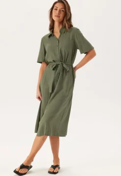 Pieces Pcpia 2/4 MIDI SHIRT DRESS