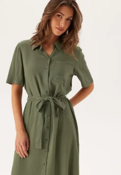 Pieces Pcpia 2/4 MIDI SHIRT DRESS