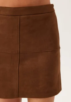 Pieces Pcrakel Brushed Hw Mini Skirt