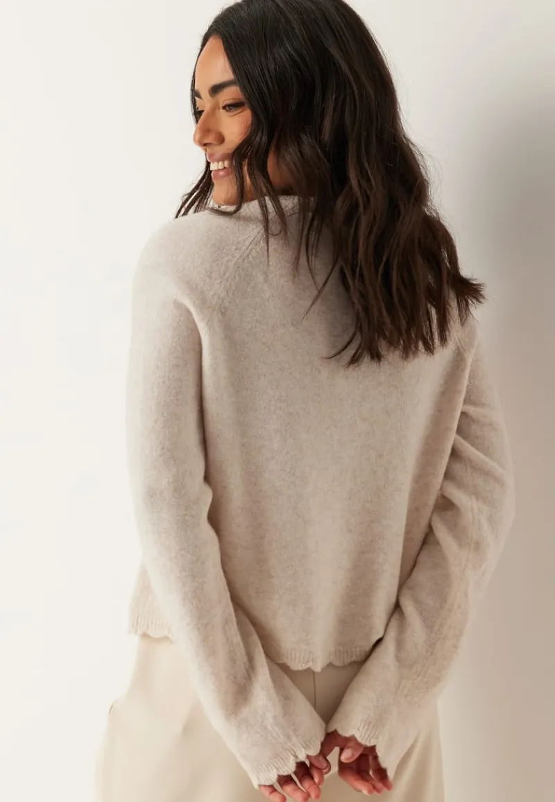 Pieces Pcrath Ls O-neck Knit Cardigan