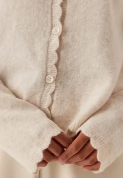 Pieces Pcrath Ls O-neck Knit Cardigan