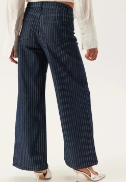 Pieces Pcrose Mw Wide Denim Jeans