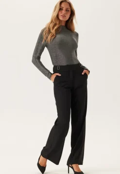 Pieces Pcsandra Ls Mockneck Top