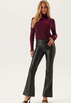 Pieces Pcsandra Ls Mockneck Top